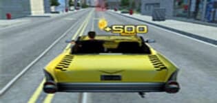 Pazzo taxi in 3D
