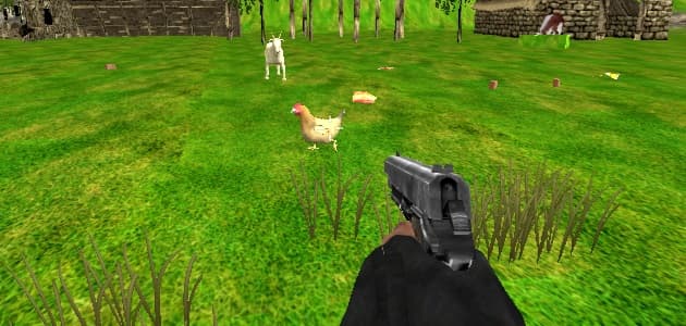 La caccia di pollo