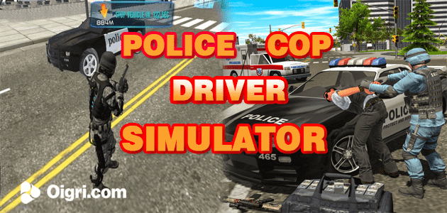 Simulatore del poliziotto al volante