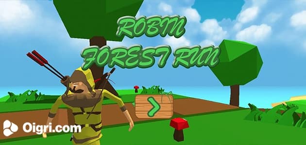 Corsa nella foresta di Robin