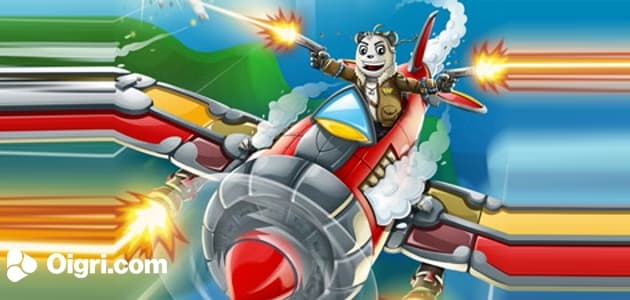 Capo della squadra di combattimento aereo panda