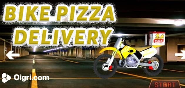 La consegna della pizza in moto 2020