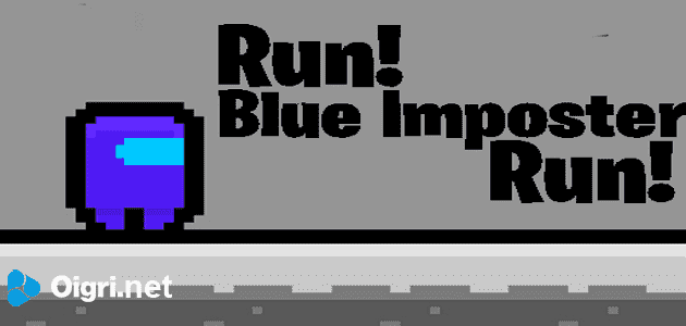 Corre blu impostore corre